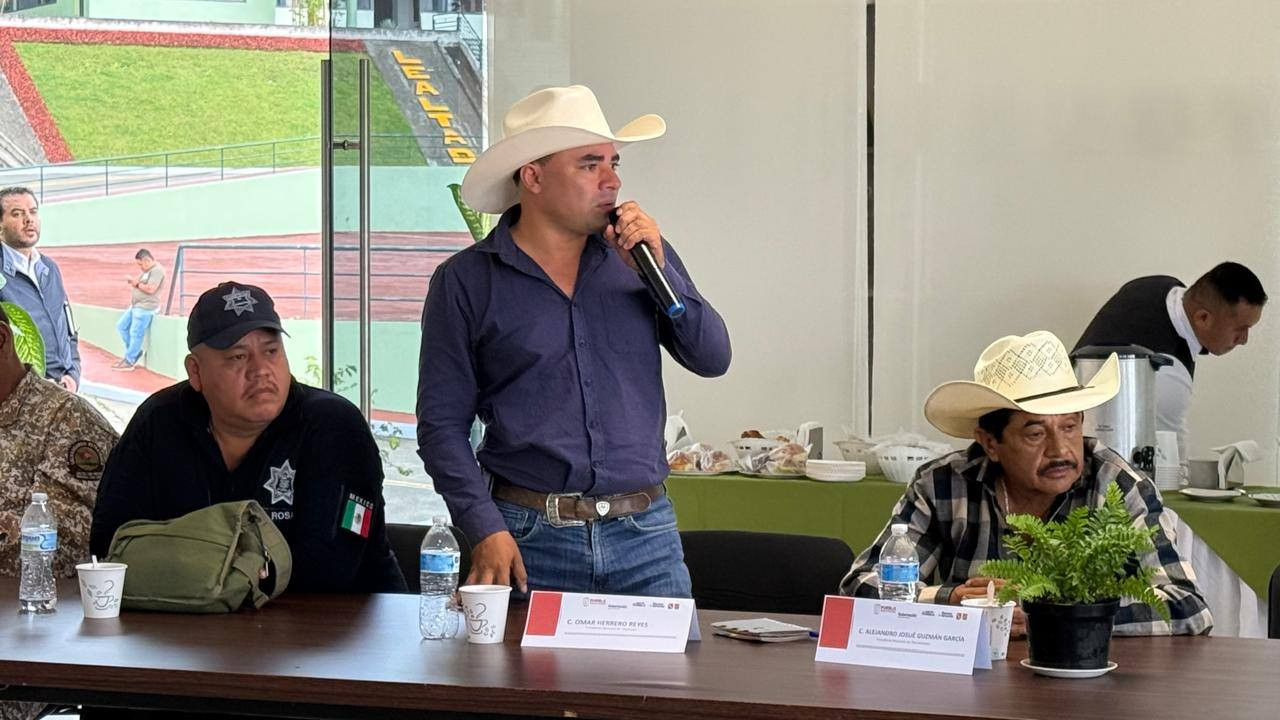Tlapacoya presente en la Mesa Regional de Seguridad.