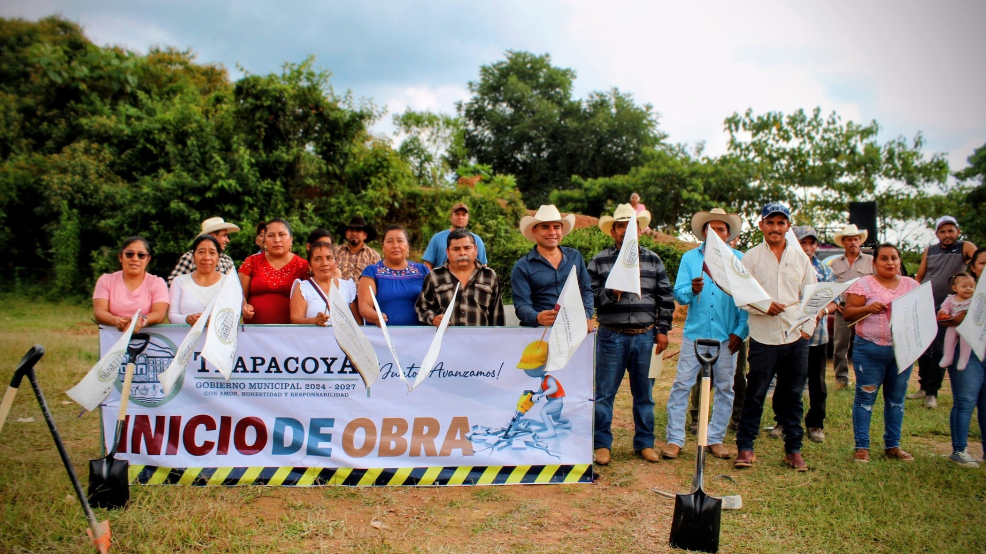 Inician los trabajos del Centro de Desarrollo Comunitario en San Andrés Buenavista